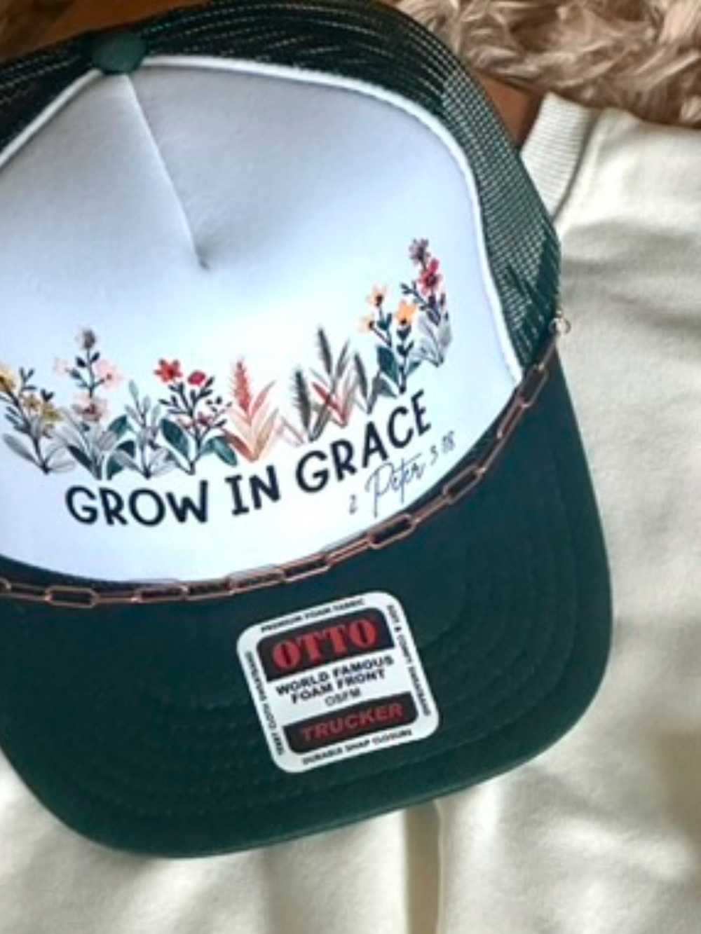 'Grow in Grace' Trucker Hat